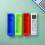Étui en Silicone pour télécommande, manchon de protection-L Bleu 7