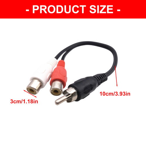 Double Channel Splitter Cable Featuring-Onee malee to two fe 2