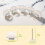 16x Premium Plastic Ensures Durability Comforter Fasteners Easy To 3