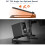 Enhances Acoustics Desktop Risers NonSlip Metal Platform For-B 5