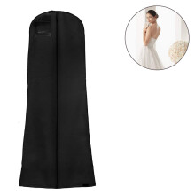 Indispensabile per il giorno del matrimonio: custodia per abito da sposa con tasca interna con cerniera, realizzata in tessuto non tessuto