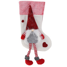 Custom Embroidery, Festive Home Décor, 3D Character Design, Personalized Christmas Stocking with Hanging Rope for Easy Display