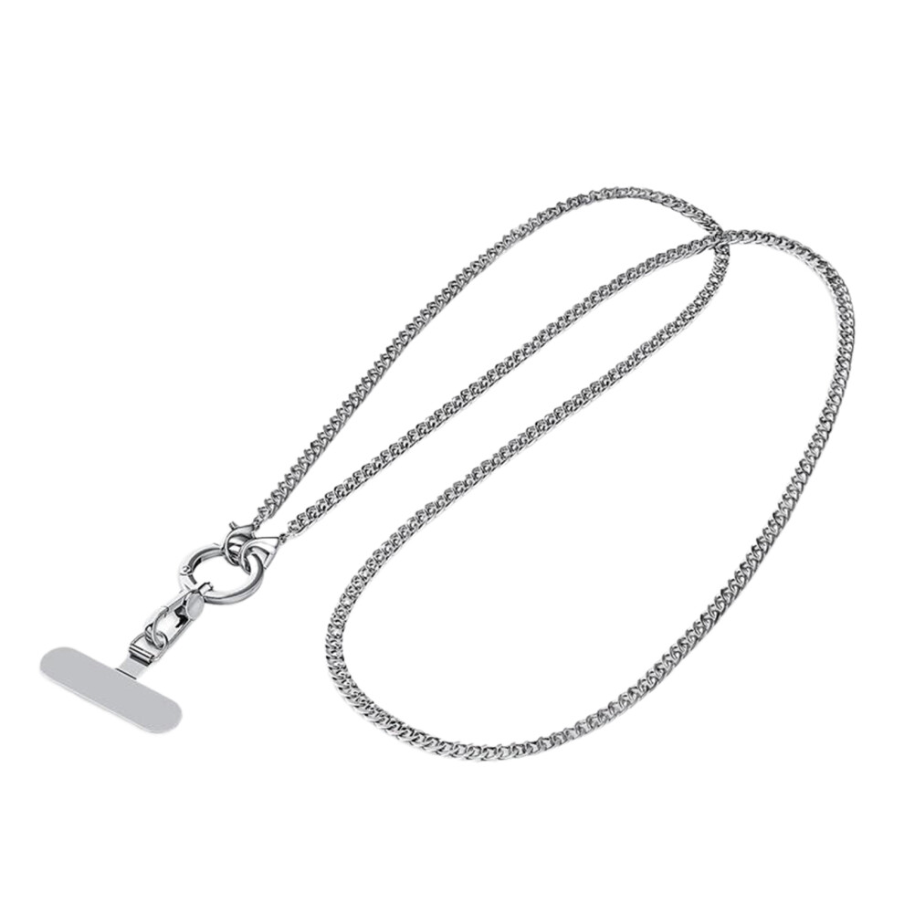 Women's Silver (Silver) Stylish Phone Safe Lanyards Busy For Keychain Lanyard