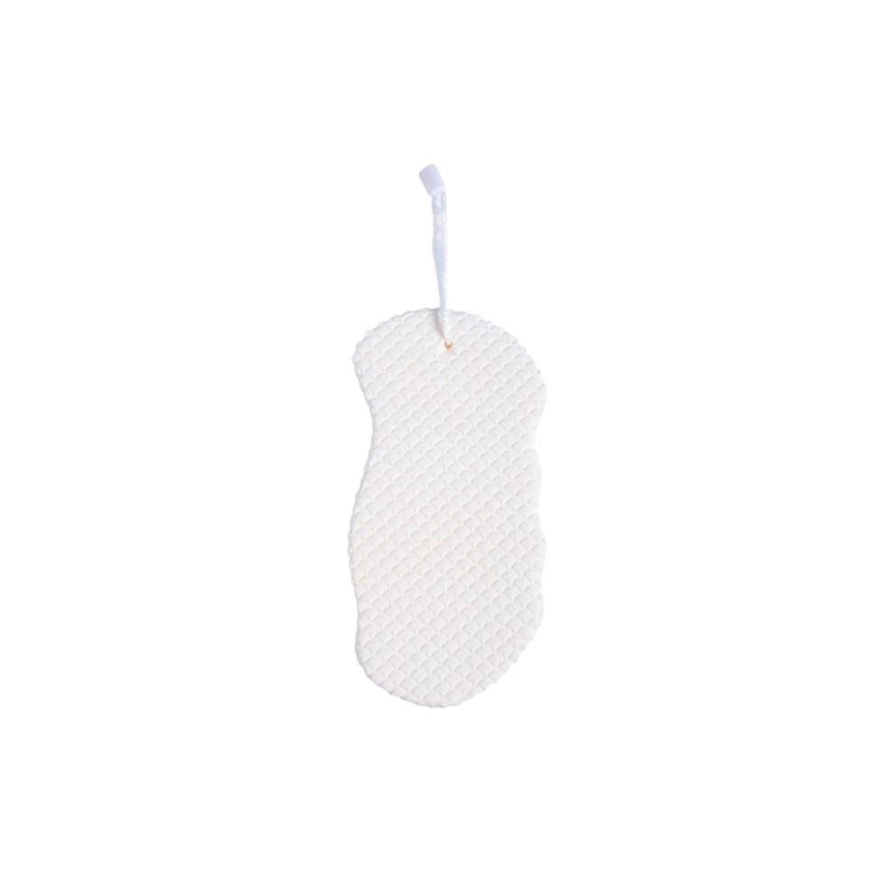 (White) Shower Sponge Bathroom Brushes Cleaner Tool Cleaning Women Adult