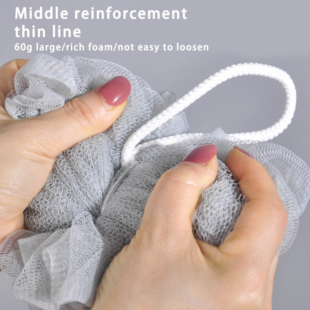 (khaki) Mild Bath Sponge With Long-lasting Elasticity For Fresh Clean