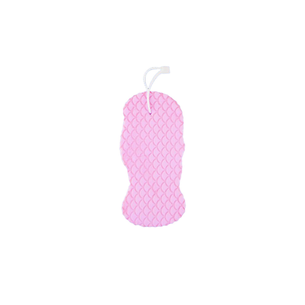 (Pink) Shower Sponge Bathroom Brushes Cleaner Tool Cleaning Women Adult