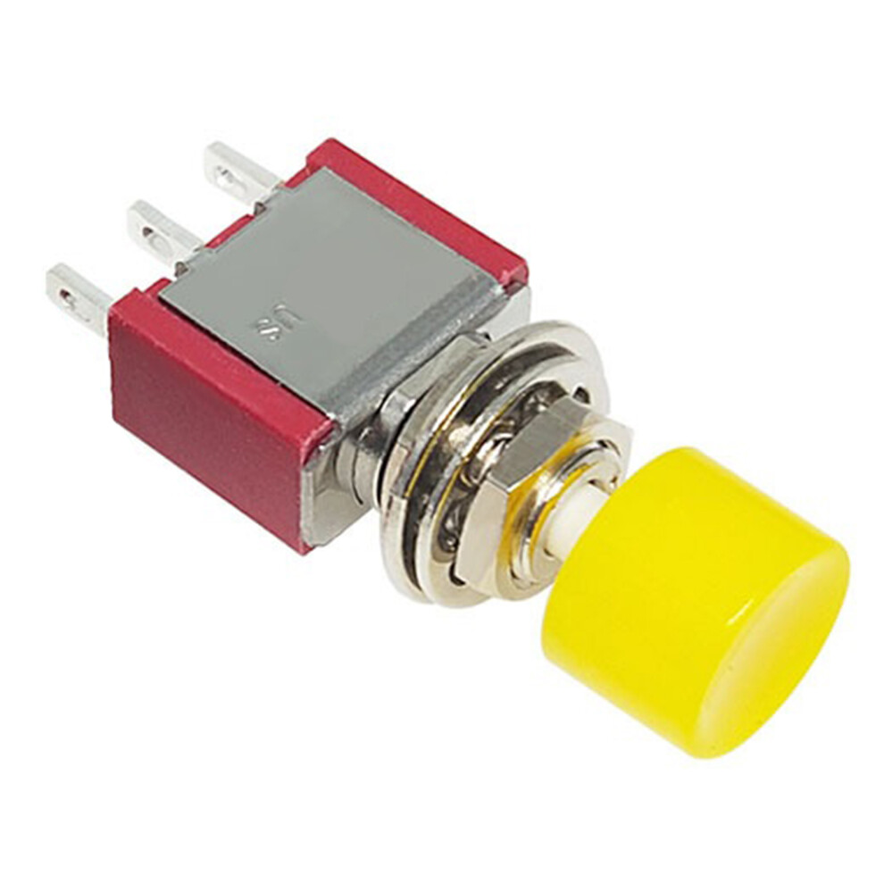 Instantly Return Tactile Pushbutton Switches-Yellow Hat 3 Feet 7709000171361