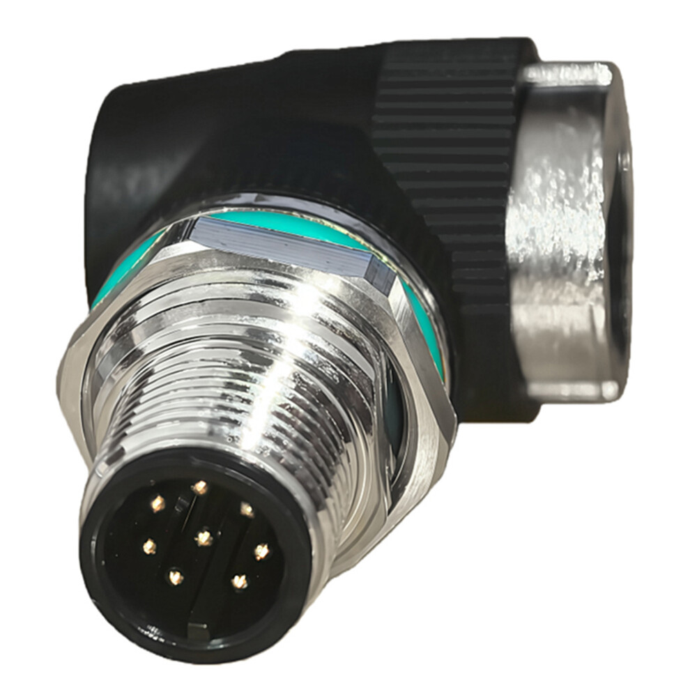 12Mm 8Pin To Rj45 Waterproof Adapter-8P Man Head Elbow 7709000170715