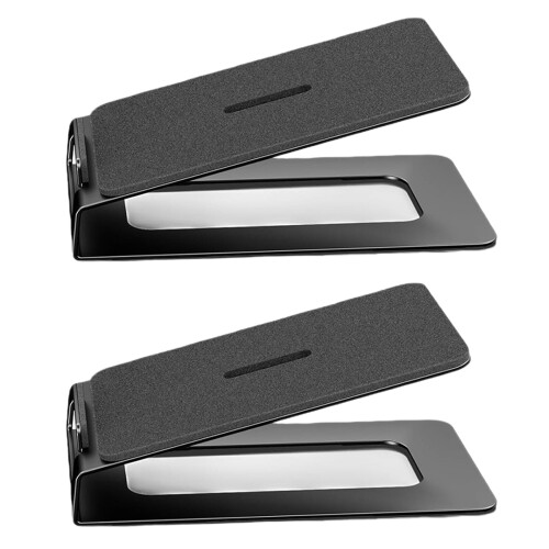 Slim Profile Metal Risers Stand With Ergonomic Incline For-B