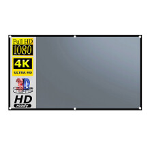 No Drill Mounting Projection Screen Metal Anti Light-92 inches