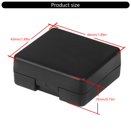Schokbestendige batterijhouder-organizer voor actiecamera-2 2