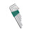 5 / 9Pcs L Type Key Set High Hardness-Electroplated flat h 1