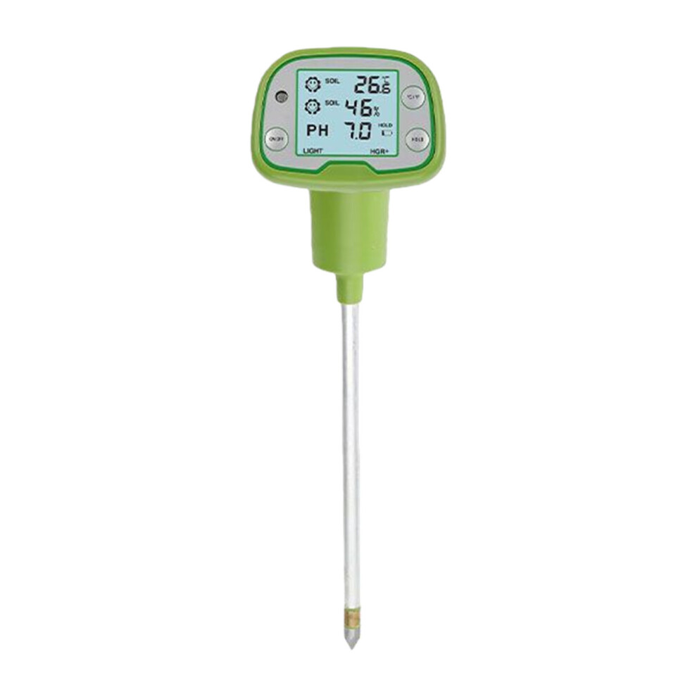 Light Productive Facility Soil Meter Measuring Dampness Temperature