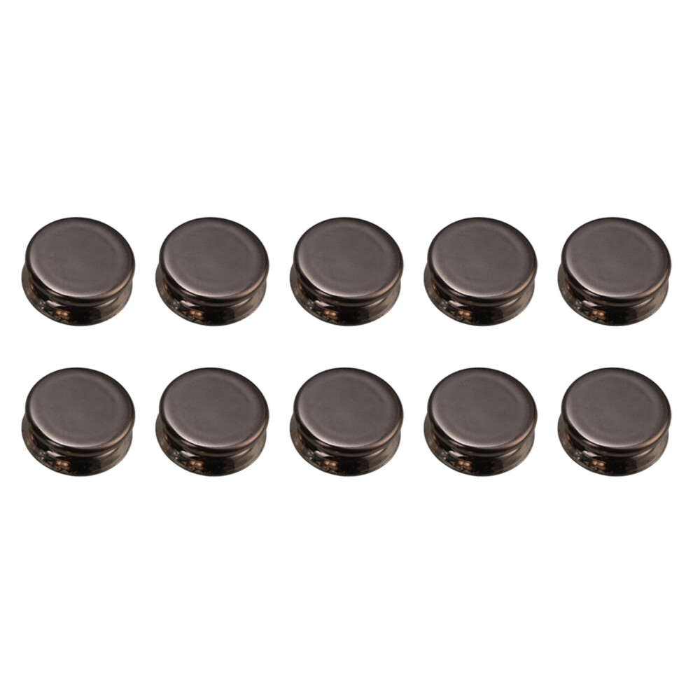 10Pcs Magnetic Curtain Button Clips Detachable Window-Grey 7696000794754