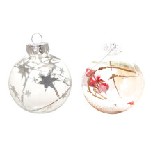 Glob de Crăciun rezistent la spargere, mini pachete din material PVC, ornamente umplubile pentru decor de sărbători personalizabil
