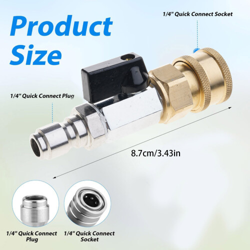 Accessoires durables d'acier inoxydable de connecteur rapide de 2