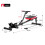 Hydraulic Rowing Machine Black-Orange with LCD Display 8