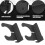Garage Hooks Heavy Duty Garden Tool Mop Broom Holders, Wall 6