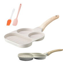 Pan for Eggs Pancake Pan Omelette Pan Gas Stove Induction Compatible Cookware Breakfast Home Restaurant Camping Kitchen