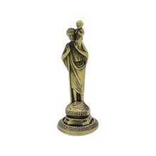 Figurine religieuse Maria en métal Antique,-Chris Guqing