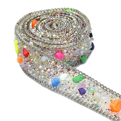 Ruban de strass scintillants auto-adhésif pour décoration-9