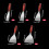 Ergonomic Handle Flat Finishing Trowel Plastering Tool-3 inches 2