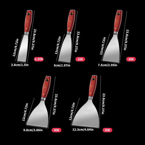 Ergonomic Handle Flat Finishing Trowel Plastering Tool-3 inches 1