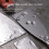 Ergonomic Handle Flat Finishing Trowel Plastering Tool-3 inches 6