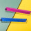 Safety Edges Foldable Ruler Aluminum Alloy Frame Accurate-Pink 5