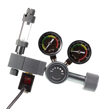 Heavy Duty Aluminum CO2 Regulator With-CGA320 electromagnet