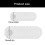 100Pieces Disposable Dust Shield Covers for Smoky-10cm 4