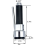 Practical Utility Sprinkler, Sink Mixer Tap Replacement with Easy Installation, High-Quality Material & Three Modes Spray for Enhanced Kitchen Efficie 2