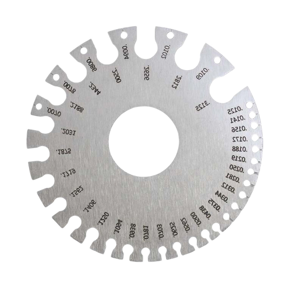 Accuracy Wire Diameter Gauges With Clear Marking For-1Mm Round 7696000801360