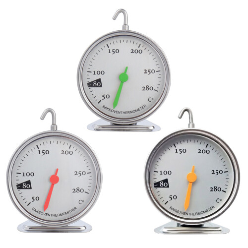 Professional Oven Thermometers Rustproof Steel-yellow pointer 1