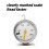 Professional Oven Thermometers Rustproof Steel-yellow pointer 6