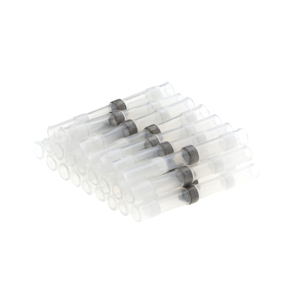 Solder Seal Wire Connectors Heat Shrink Butt Solder Connectors Kit Insulated Automotive And Marine 10/50 Pcs 9323874352527