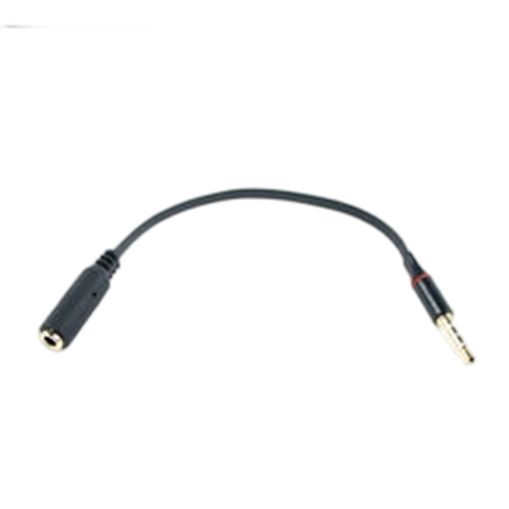 3.5Mm Sound Adapter Ctia To Omtp Male To Female- Black 7709000170890
