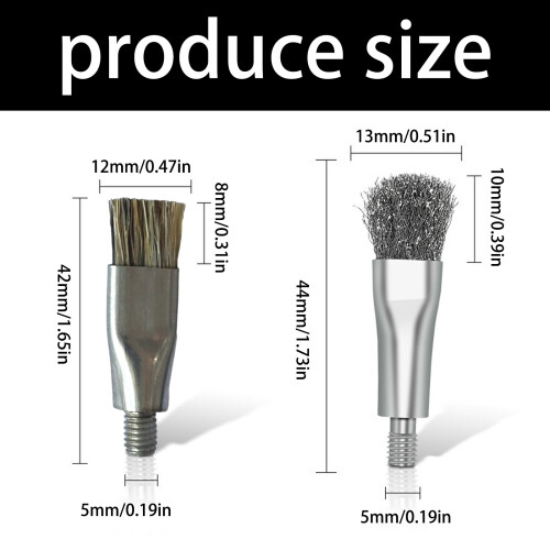 Professional Anti Static Double Ended Cleaning Brush-Boar brush 2