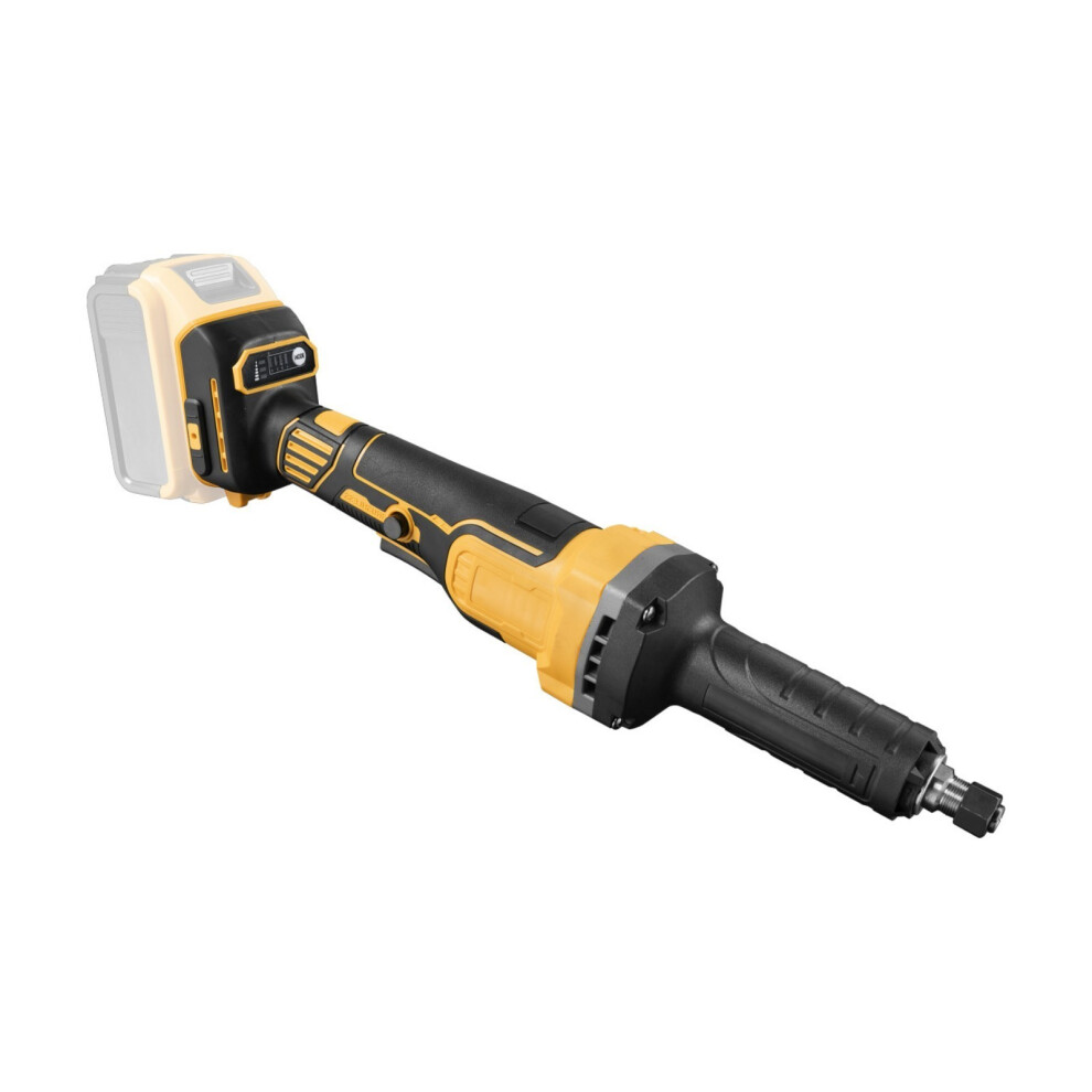 21V Die Grinder Rotary Tool Brushless Motor For Cutting-Yellow 7696000795577