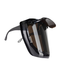 Thin Welding Headpiece Highlighting Effect Resistant PC-Black
