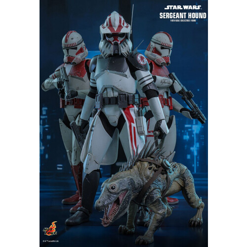 Hot Toys ειδώλιο Hot Toys TMS167 - Star Wars : The Clone Wars - Sergeant Hound 2