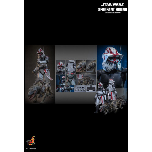 Hot Toys ειδώλιο Hot Toys TMS167 - Star Wars : The Clone Wars - Sergeant Hound 1
