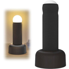 (1pcs, Black) Penis Shaped Night Light - Silicone Pink LED Lamp, 5V Energy Class A, Unique Design, Easy to Use, Soft Nighttime Light