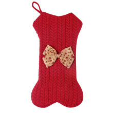 Knit Dog Stocking, Reusable Festive Atmosphere Creator for Your Home