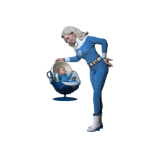 Figur Hot Toys MMS823B - Marvel Comics - The Fantastic Four : First Steps - Invisible Woman