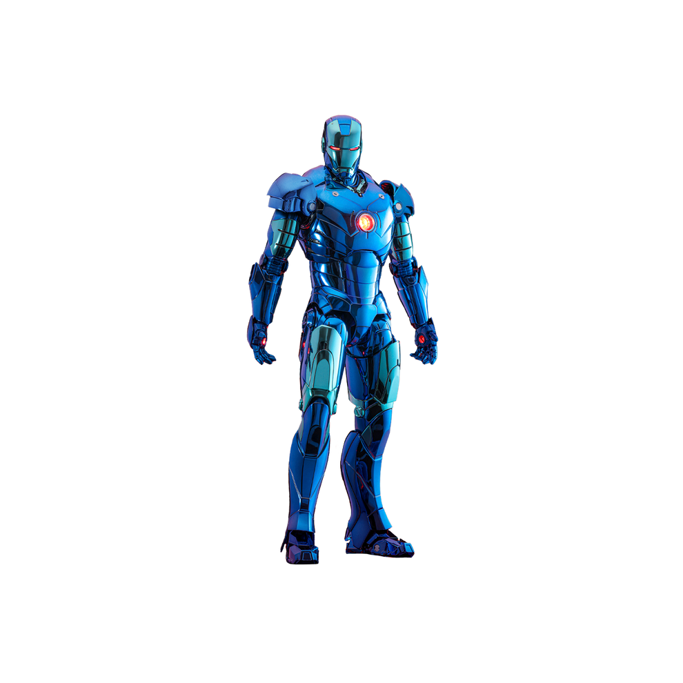 Hot Toys Figure Mms814 - Marvel Comics - Iron Man - Iron Man Mark Iii Stealth Mode Version