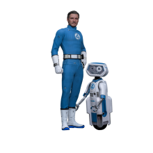 Figura Hot Toys MMS822B - Marvel Comics - The Fantastic Four : First Steps - Mister Fantastic & H.E.R.B.I.E