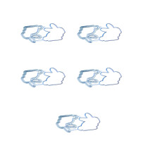 Matrices de découpe de gaufrage décoratives, pochoirs-JK051705