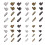 Zips Repair Set Fix Replacement Insertion Pin-Set of 48 pieces 1