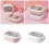 Bentos de lapin multi-compartiments, jolie boîte à Bentos-Rose 3